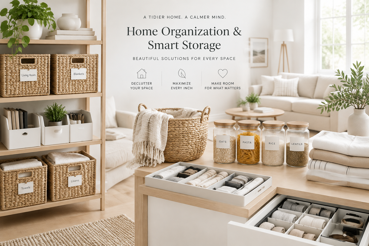 Home Organization & Smart Storage